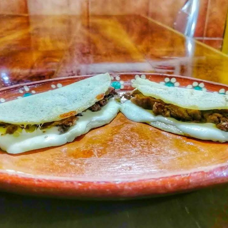 Quesadilla de Maíz de Asada