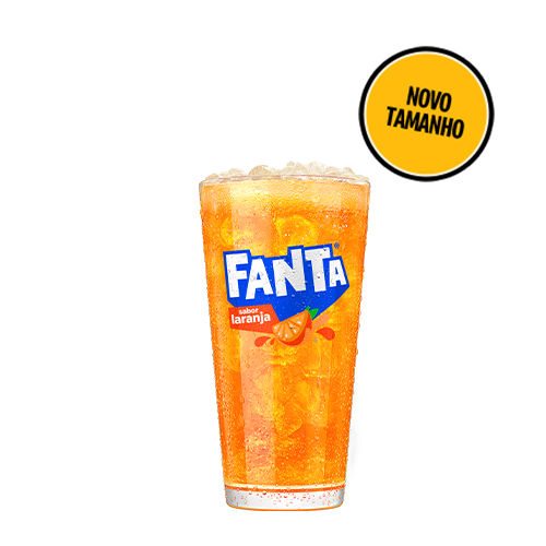 Bebida gelada na medida certa para matar sua sede. Refrescante Fanta Laranja 400ml. Imagem Meramente Ilustrativa.
