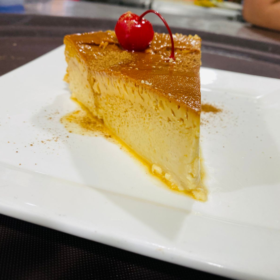 Flan Napolitano