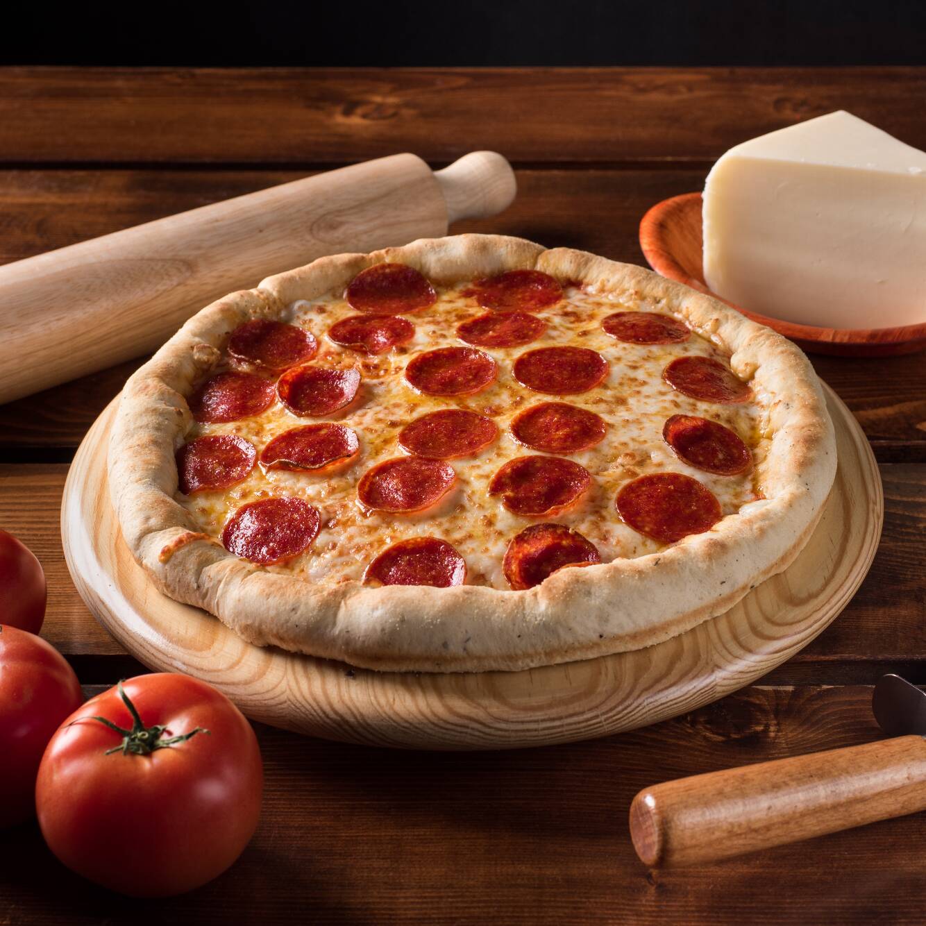 Pizzeta de Pepperoni