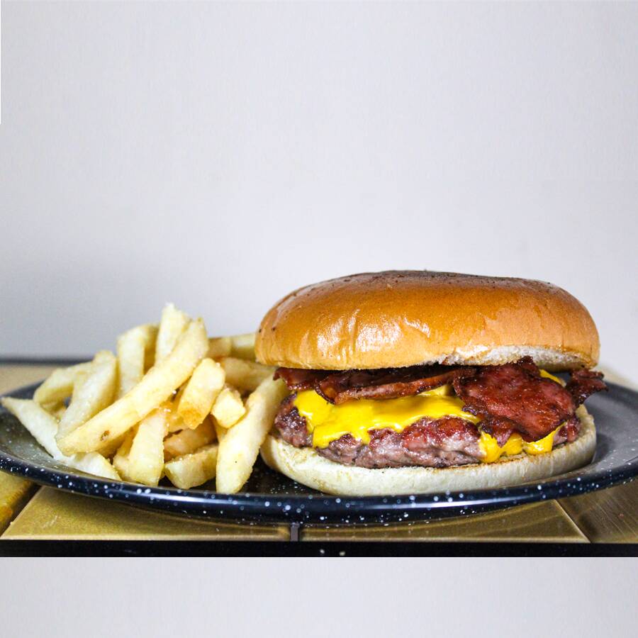 Hamburguesa Clásica con Papas