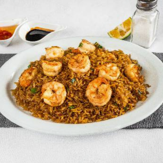Arroz con Camarones Entero