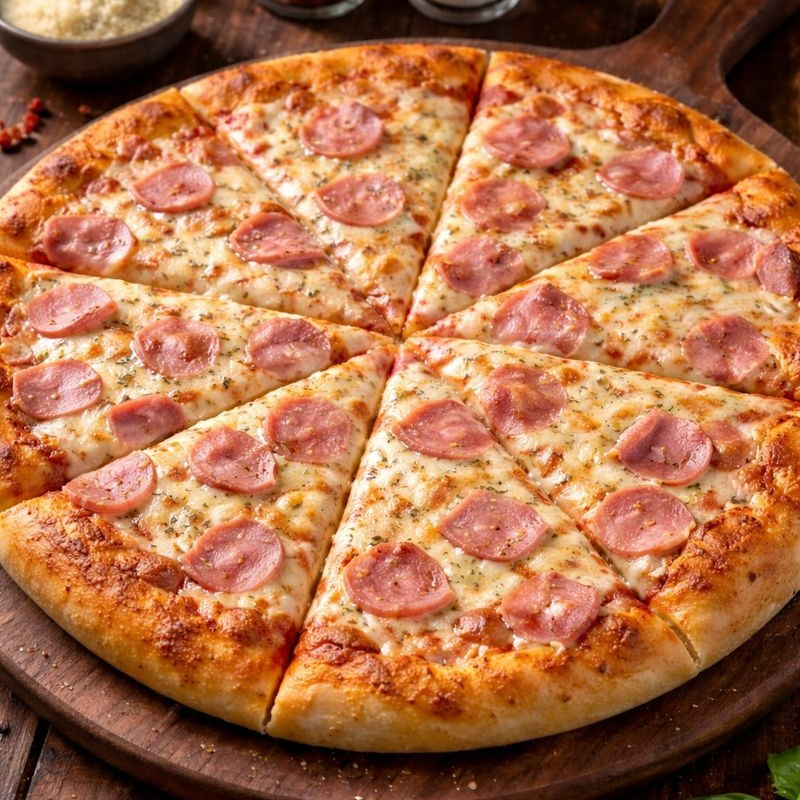 Pizza Americana 30cm 6 Porciones