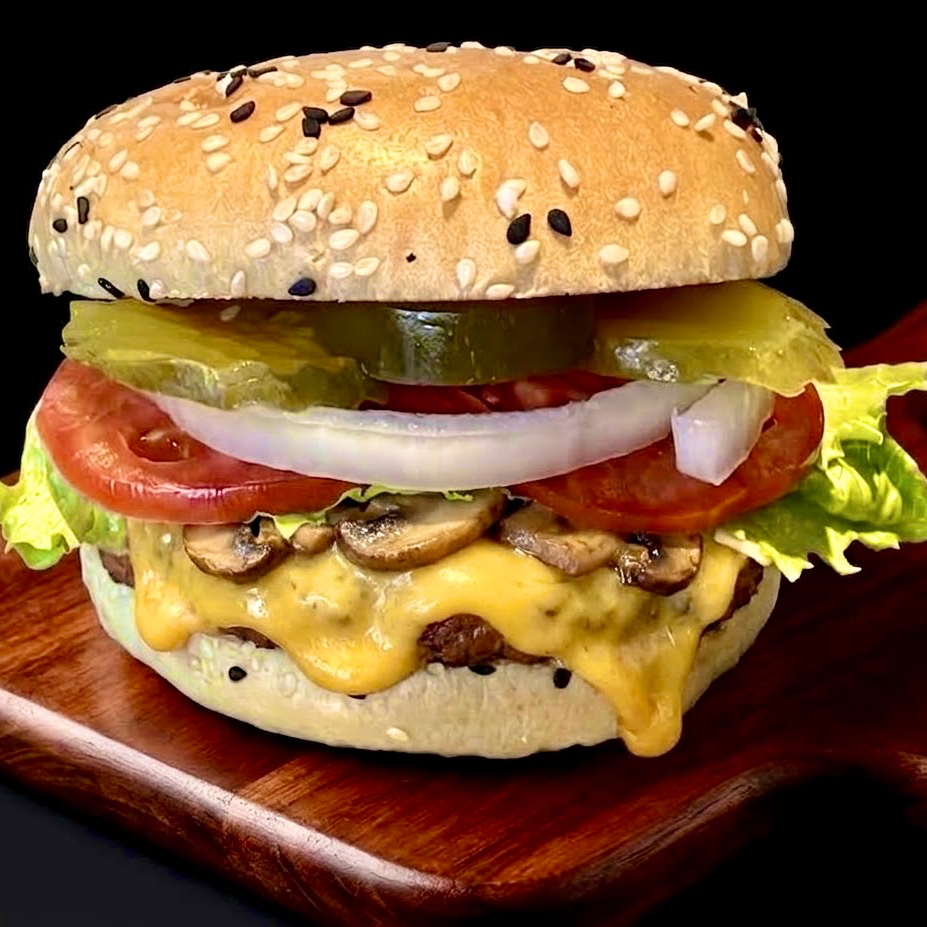 Hamburguesas - con Champiñones