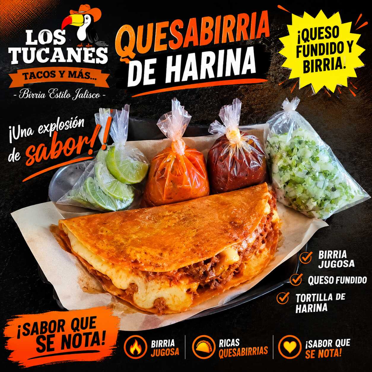 Quesabirria de Harina