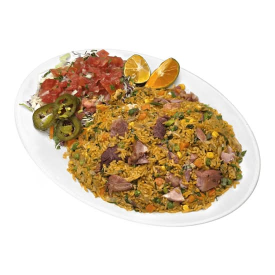 Arroz con Chicharrón 1/2