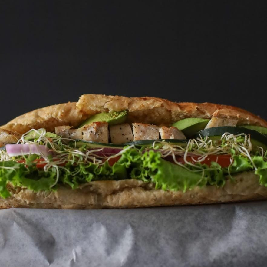 Baguette Pollo a la Plancha