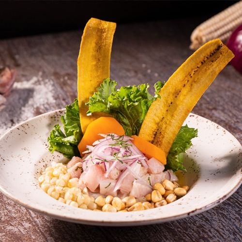Ceviche peruano clásico