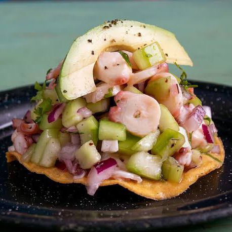 Tostada de Pulpo