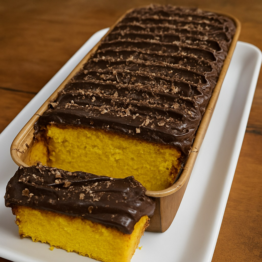 Bolo de cenoura fofinho, com textura leve e aroma delicioso. Feito com mix especial de farinhas nutritivas, sem açúcar refinado e com sabor que lembra bolo da infância. Sem trigo, sem lácteos.