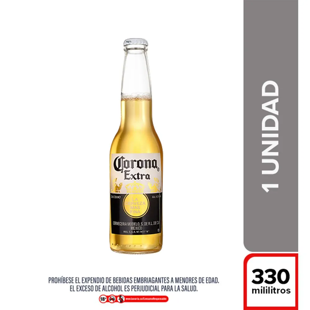 Cerveza Corona 330 Ml