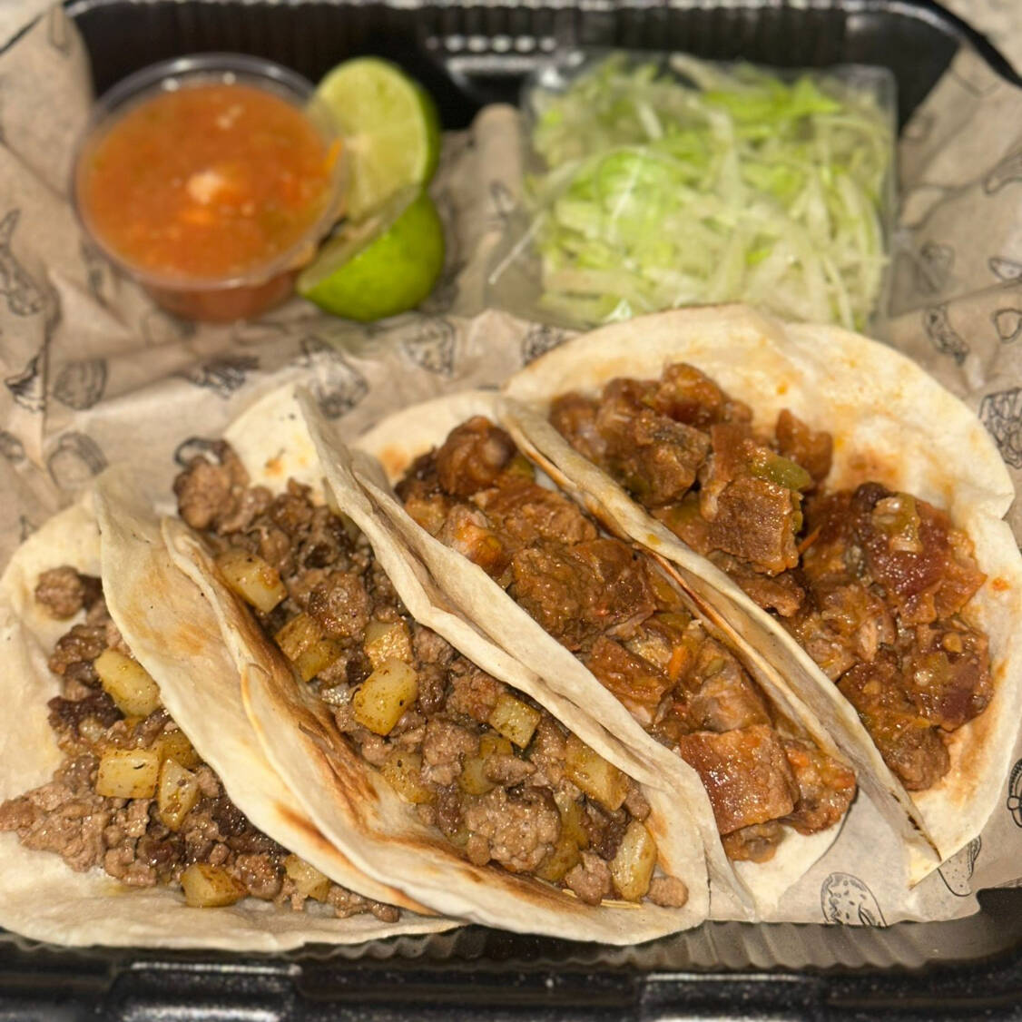 TACOS CHICHARRON 4PZS