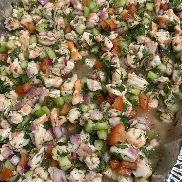 Ceviche de pescado