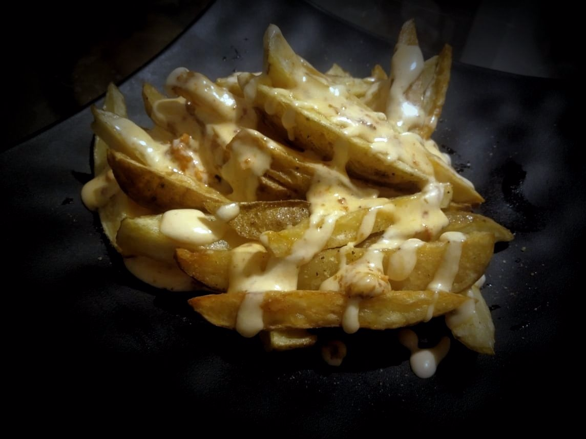 Papas a la francesa con Queso