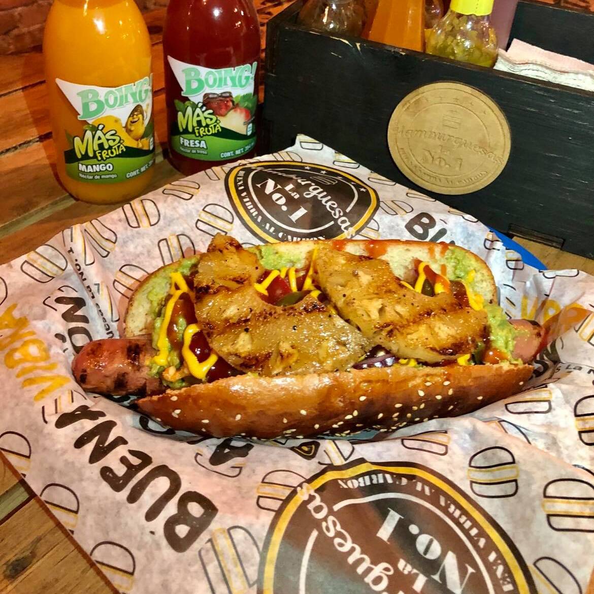 HOTDOG HAWAIANO