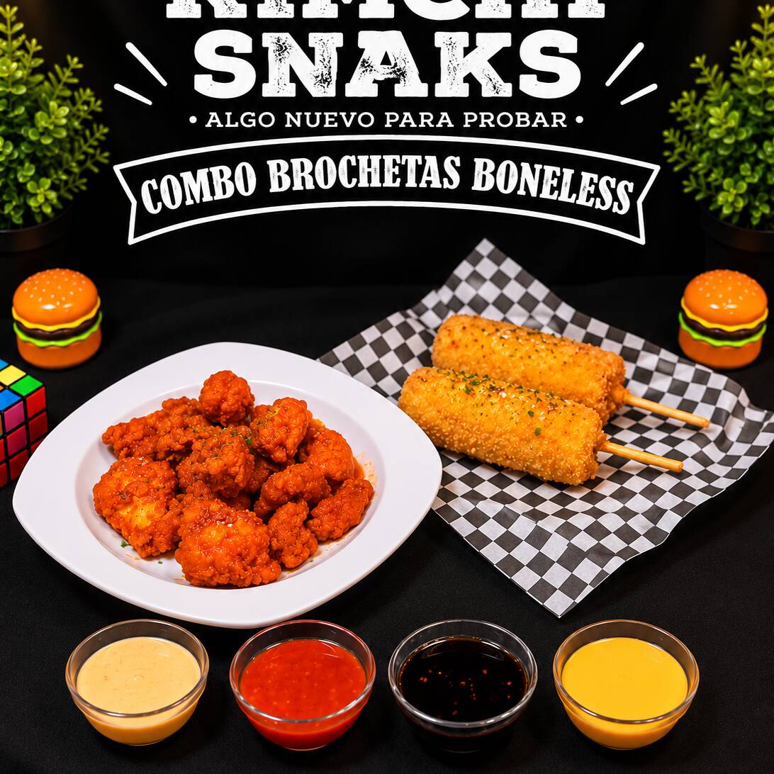 COMBO BROCHETAS BONELESS.