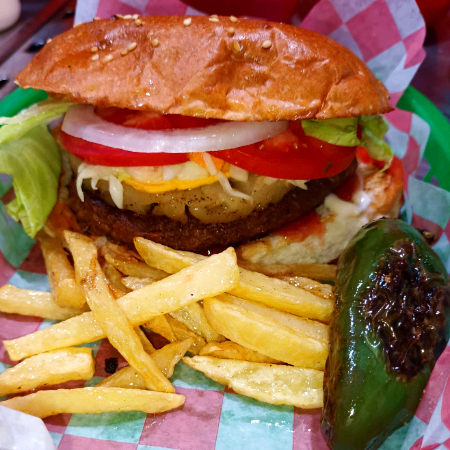 Hamburguesa Hawaiiana