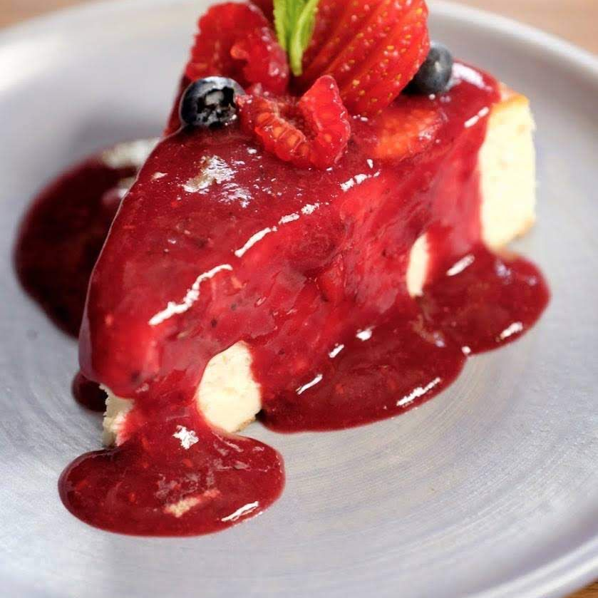 Pay de Queso con Zarzamora