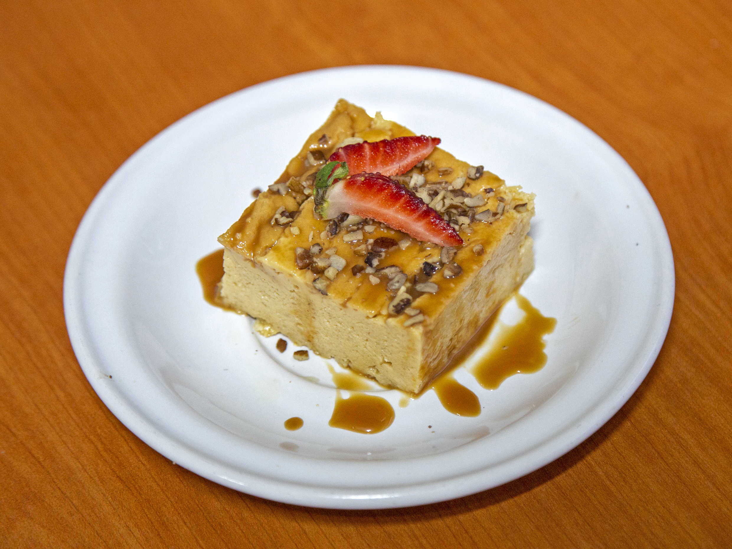 Rebanada de flan