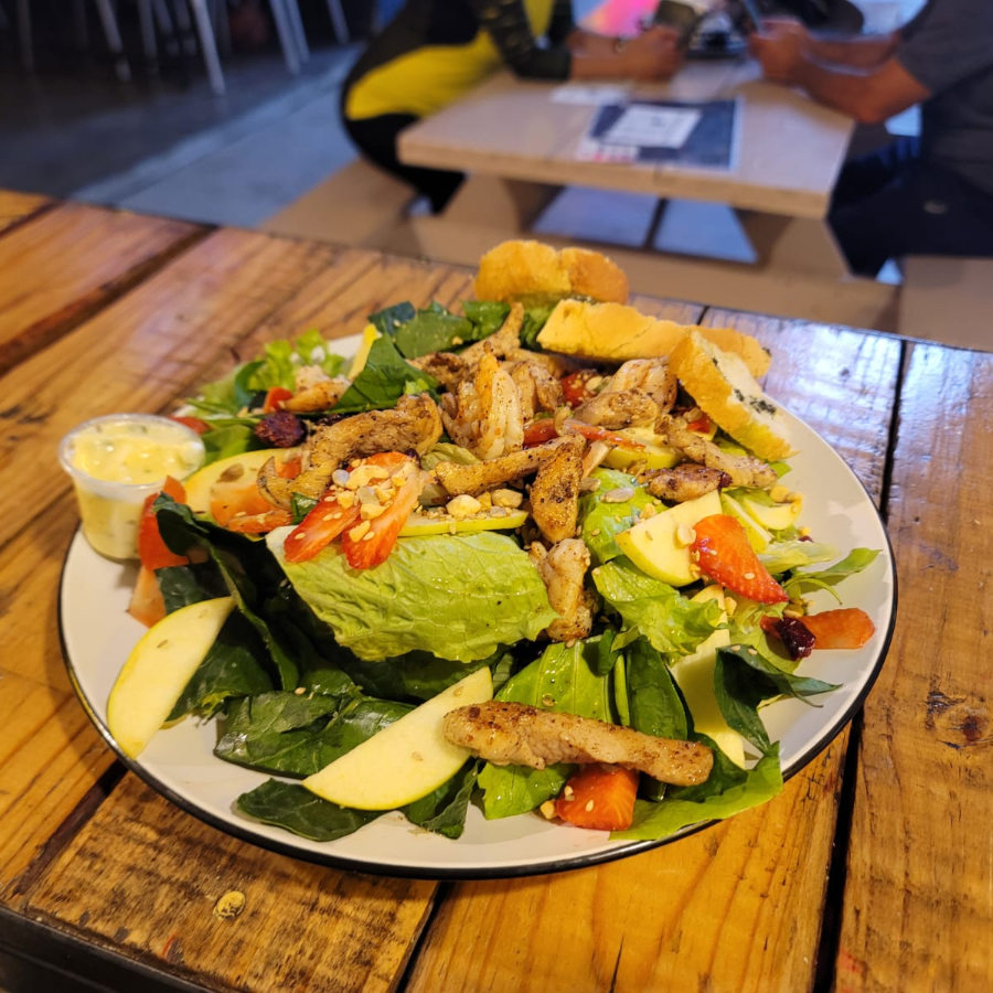 Ensalada Con Camarones
