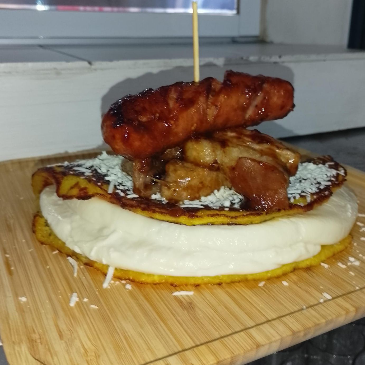 Cachapa Pork Chuney