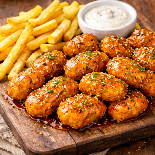 Orden de Boneless Mango Habanero y Papas Fritas