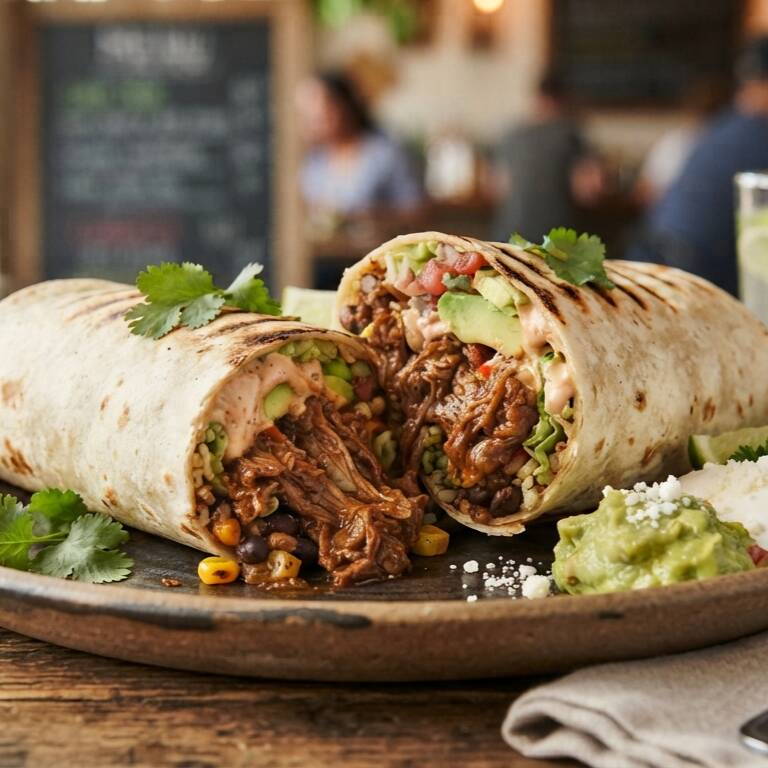Burrito de Carne Desmechada