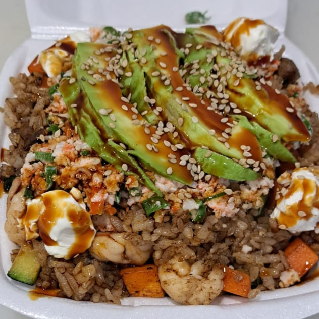 Yakimeshi de Vegetales o Gohan