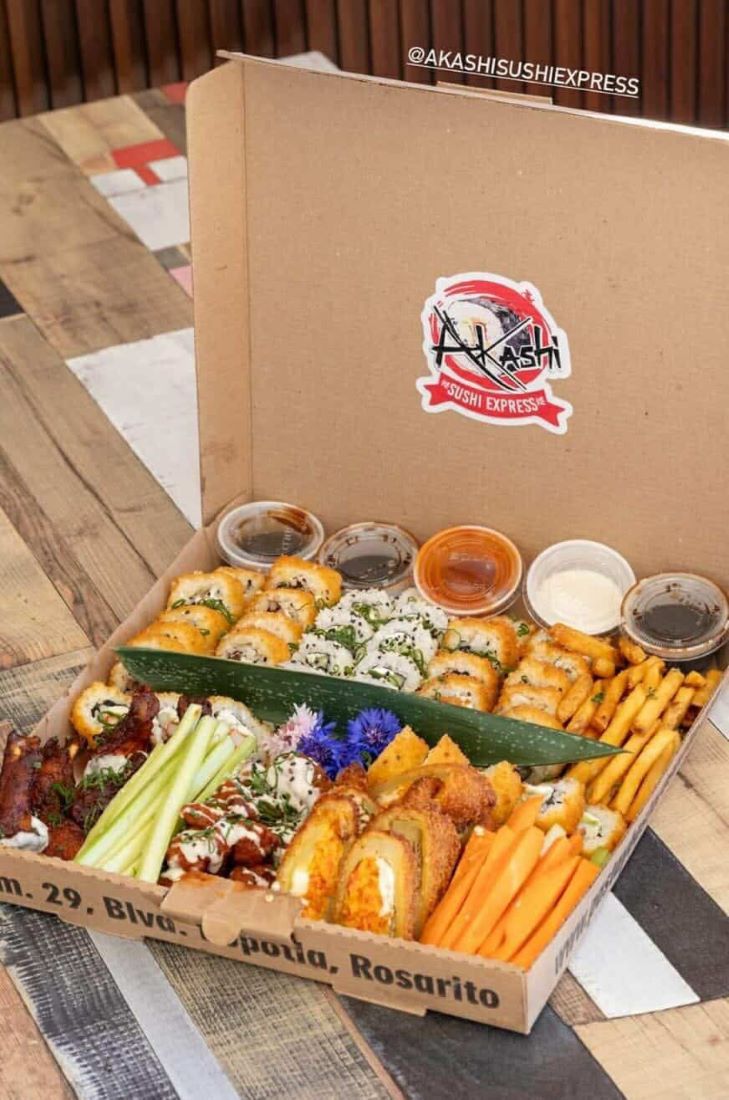 Charola Akashi Gormet Box