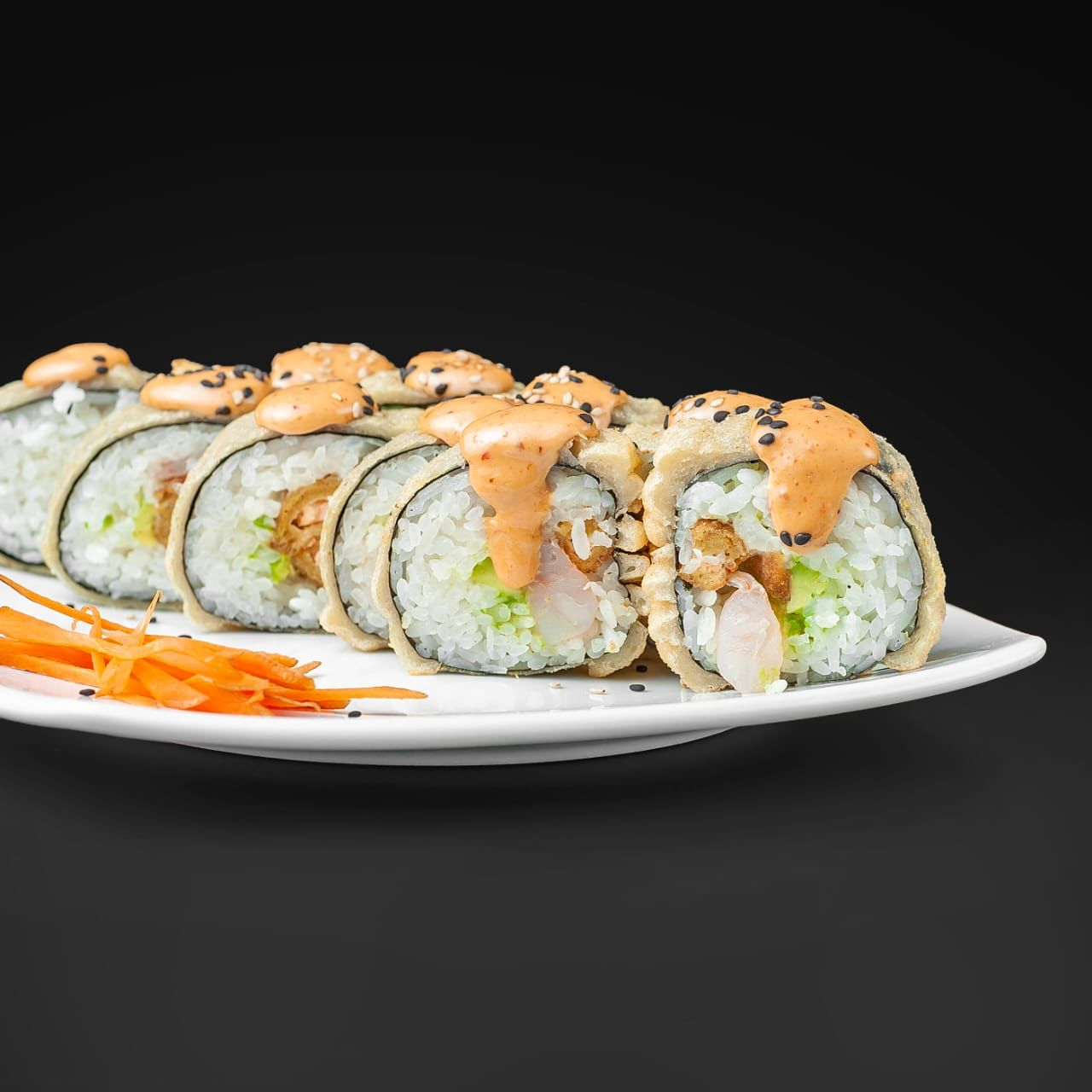 Philadelphia Roll Masago.