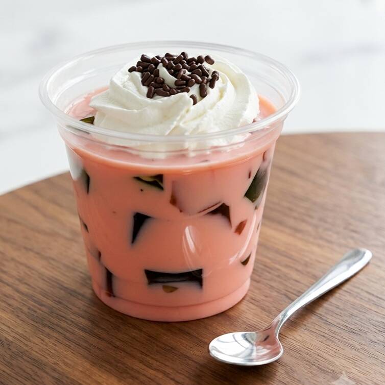 Gelatina de Mosaico Fresa