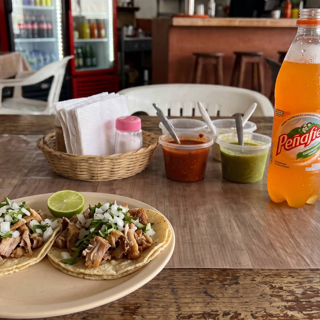 Combo 2: 2 Tacos + Refresco 400 Ml