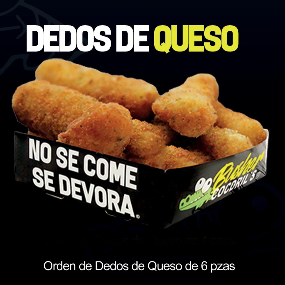 DEDOS DE QUESO 6 PIEZAS