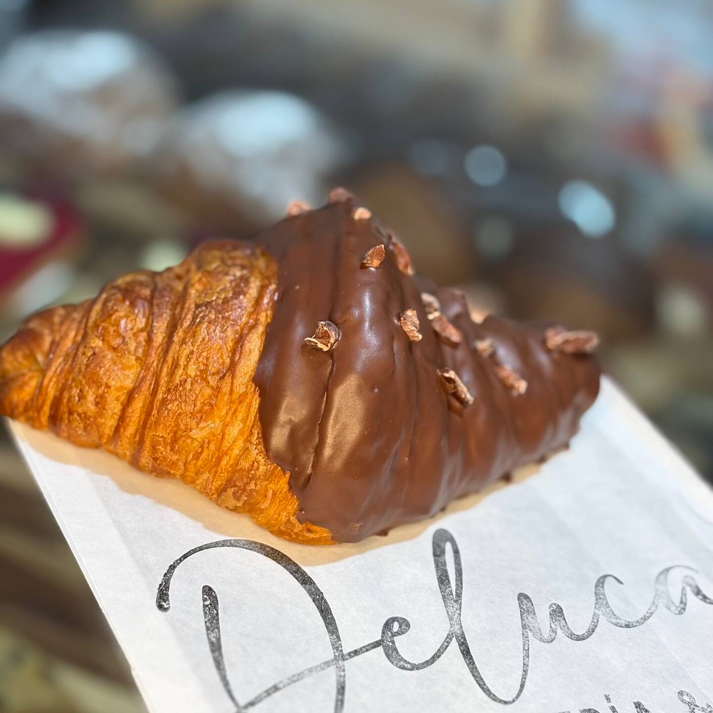 Croissant Relleno de Chocolate
