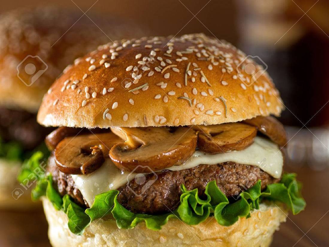 Hamburguesa de Champiñones