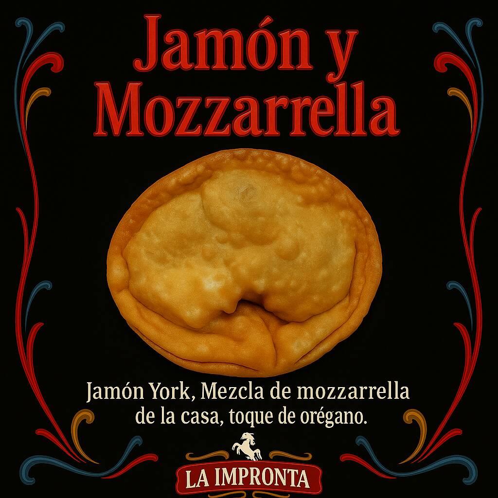 Empanada de Jamon Y Queso Fritas