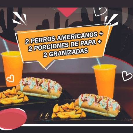 Combo 2 - Perro Americano