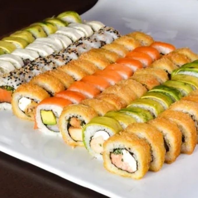 COMBO FUSION 36 PIEZAS 6 SABORES+POSTRE