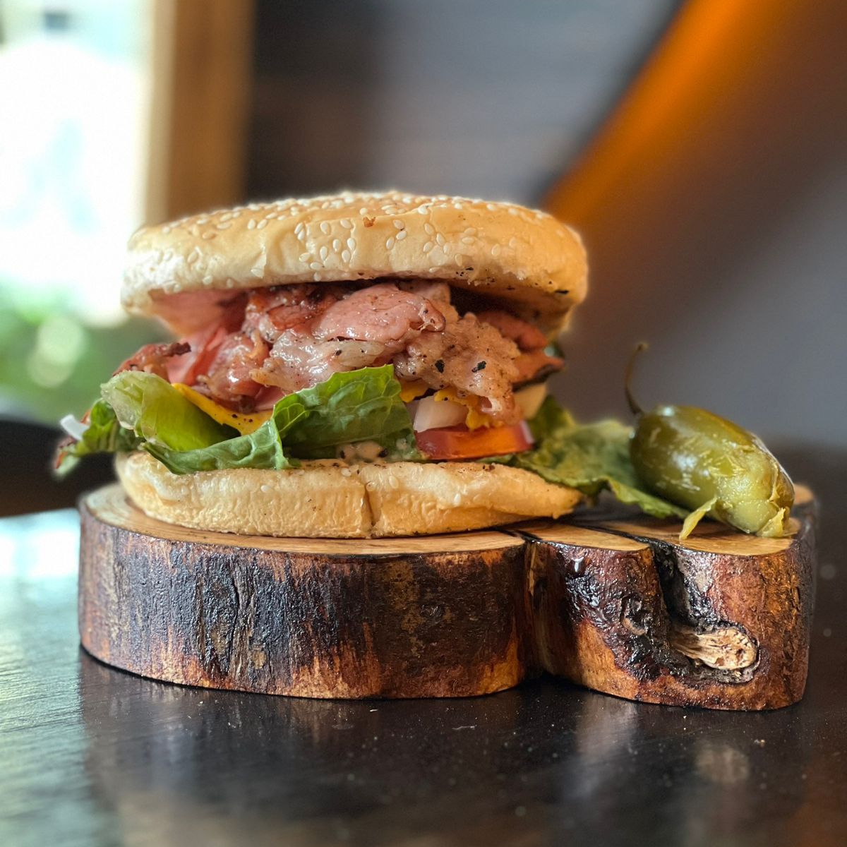 Hamburguesa Tocinera