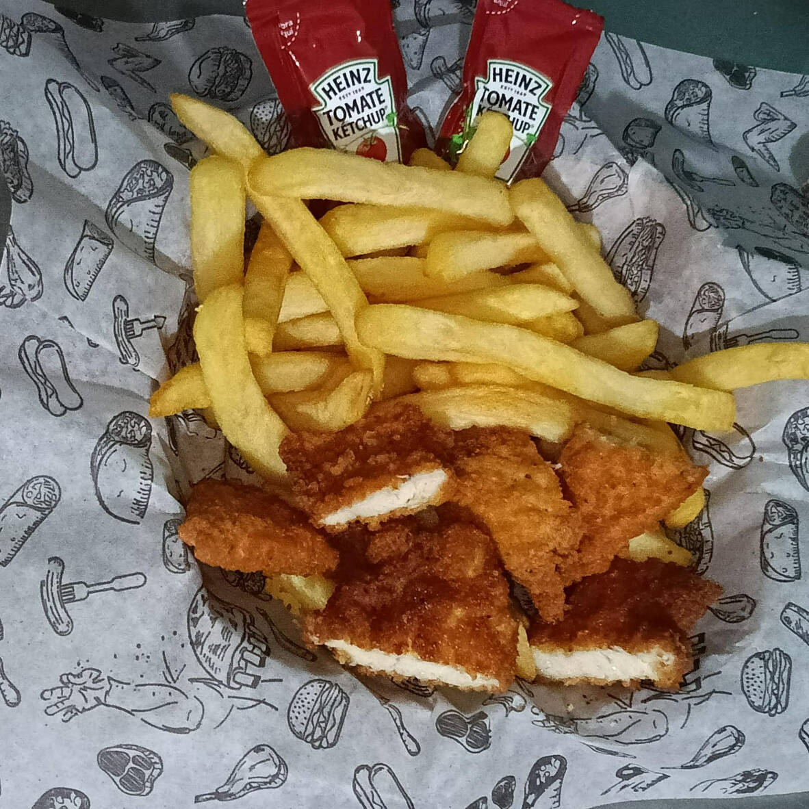 CHICKEN PAPAS
