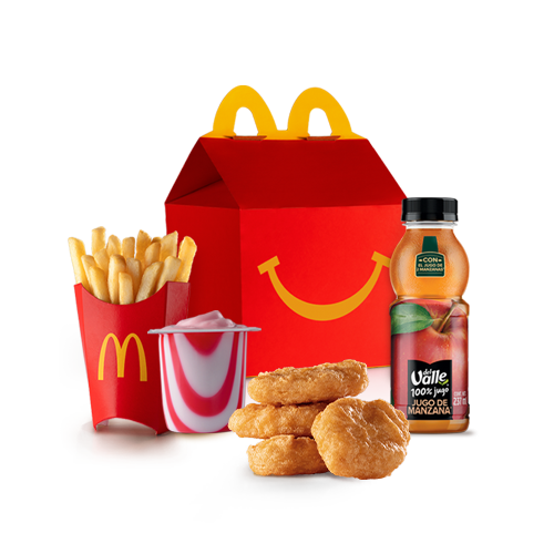 Cajita Feliz McNuggets de pollo 4 pzas