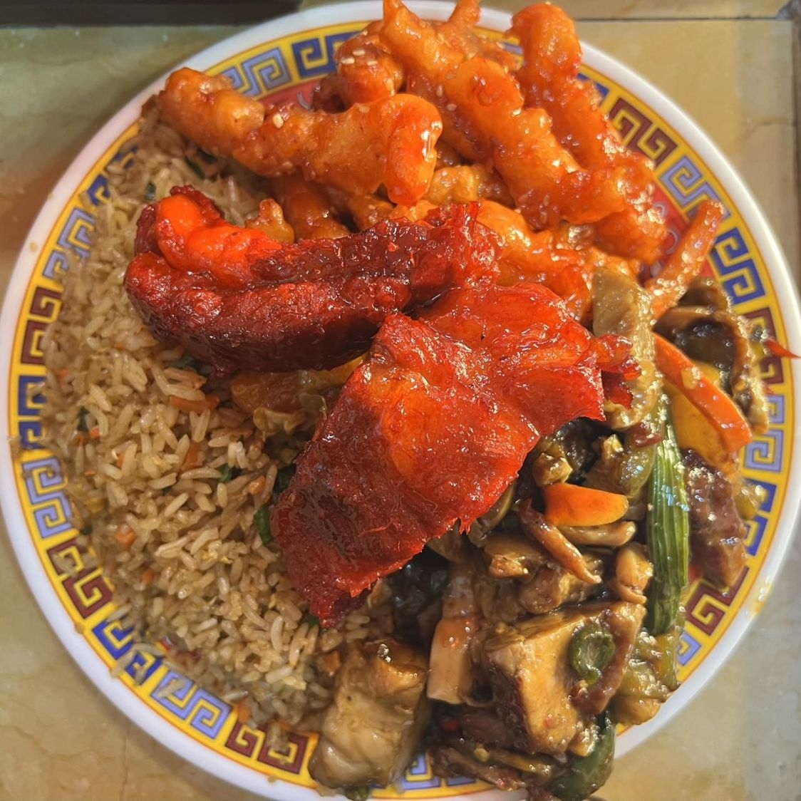 Arroz con 3 Guisados