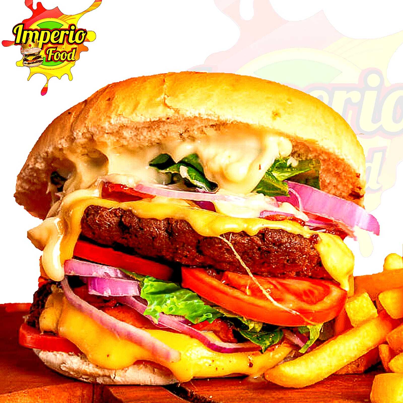 Hamburguesa Doble Queso