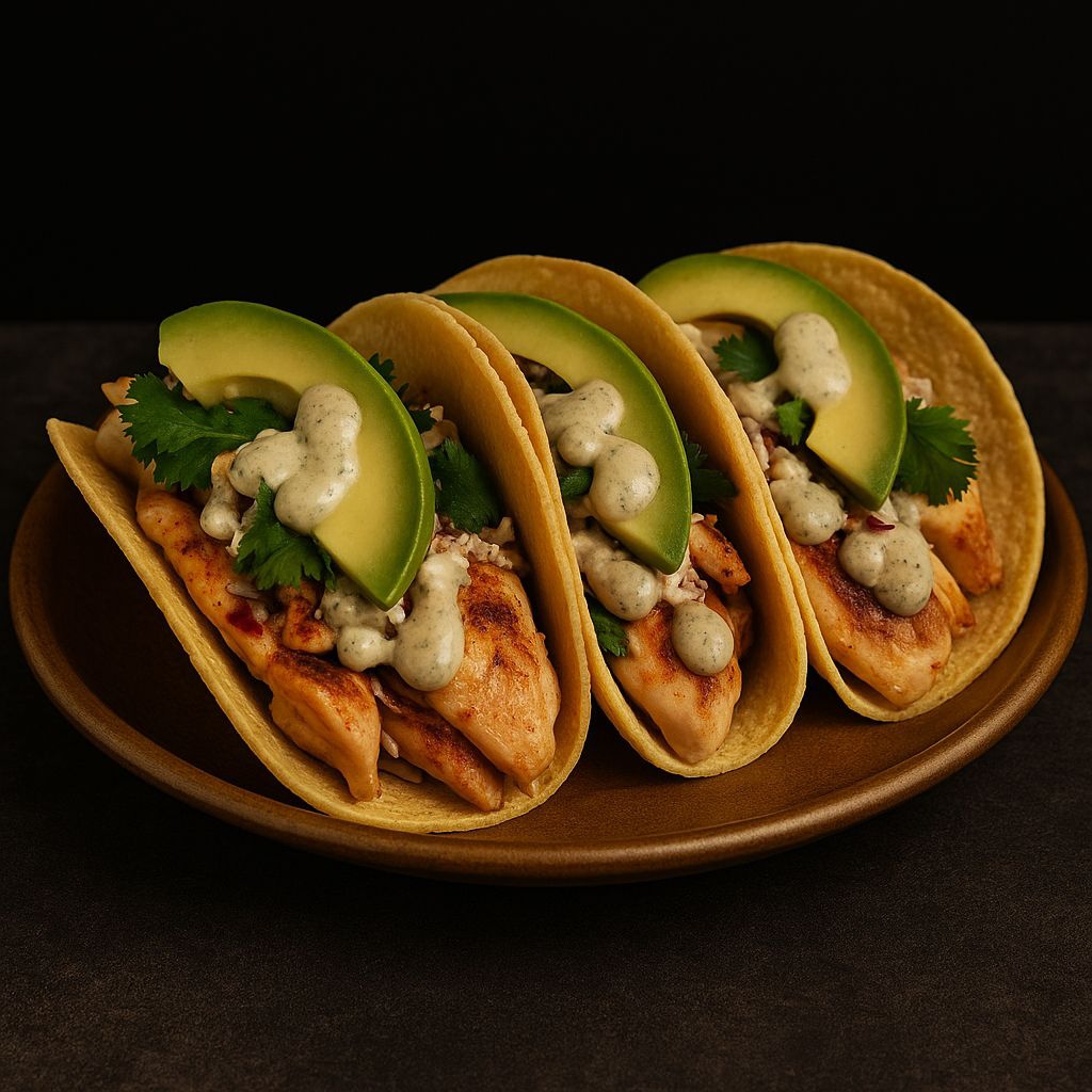 Orden de 3 Tacos de Pechuga de Pollo