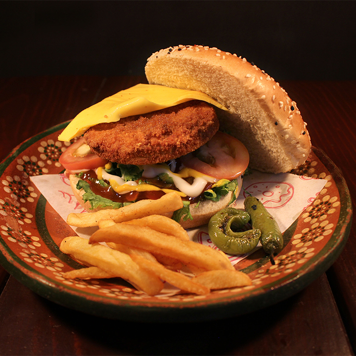Hamburguesa de Pollo