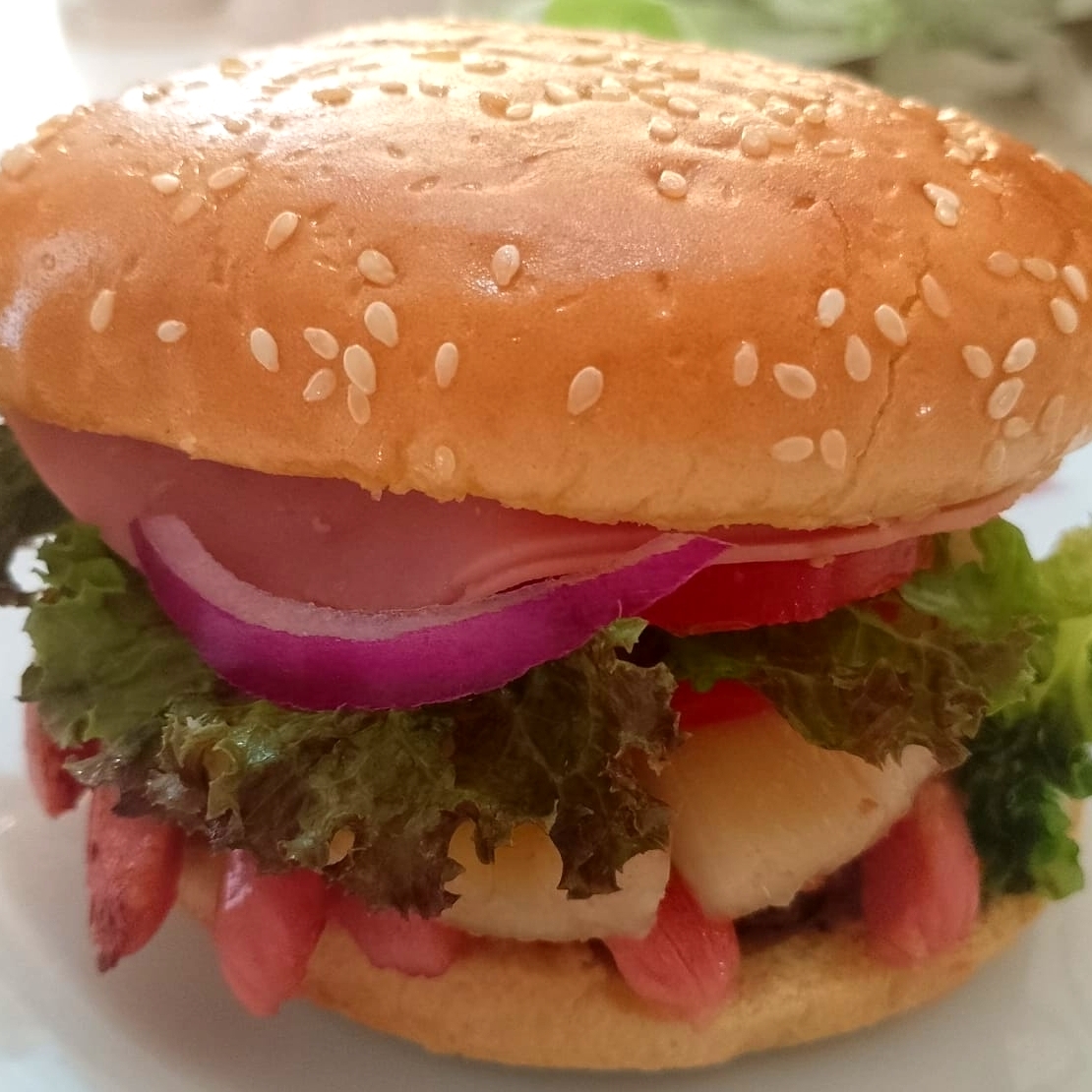 Hamburguesa Hawaiana Suprema Jumbo
