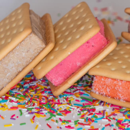Sándwich de helado