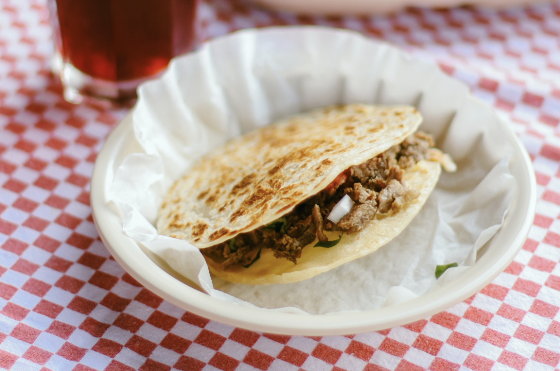 Quesadilla Harina con Rib-Eye