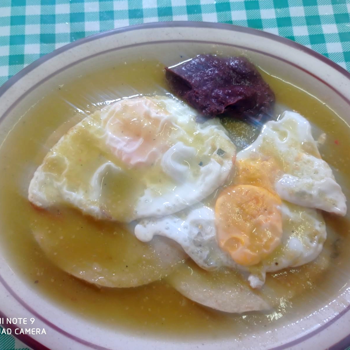 HUEVOS RANCHEROS VERDES