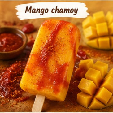 PALETA DE MANGO CON CHAMOY